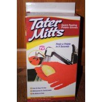 Перчатки для чистки картофеля Tater Mitts
